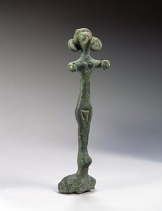 Figure féminine, début du 2e millénaire av. J.-C. (bronze)